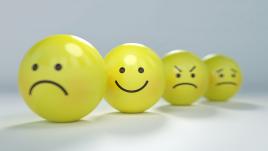 Emotions Smiley, sad, angry faces